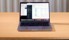 laptop with Docker on the display