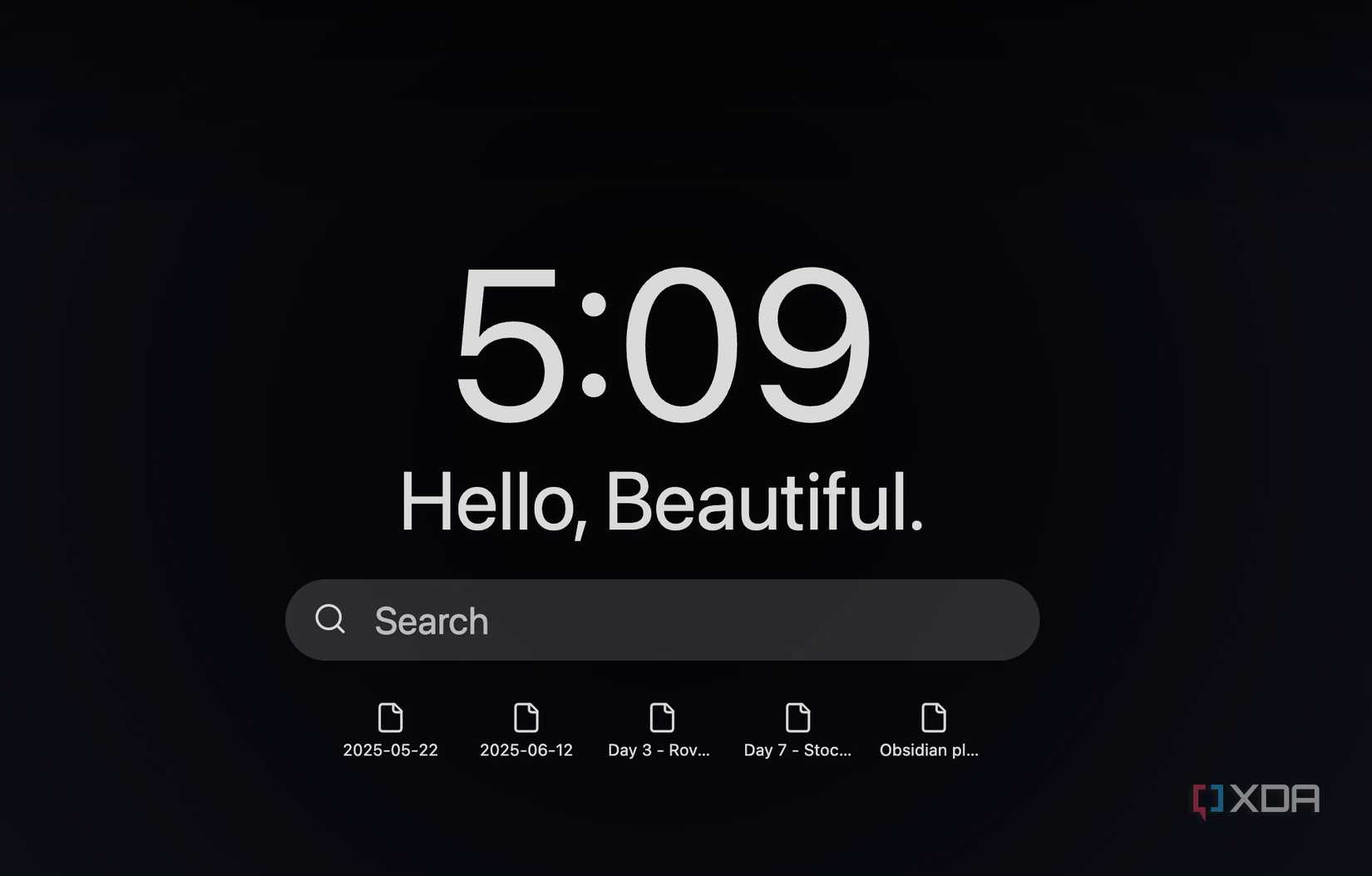 Obsidian beautitab plugin