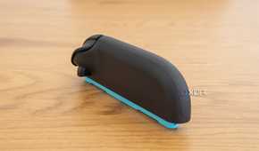 Angled view of the Joy-Con 2 on its side to be used as a mouse