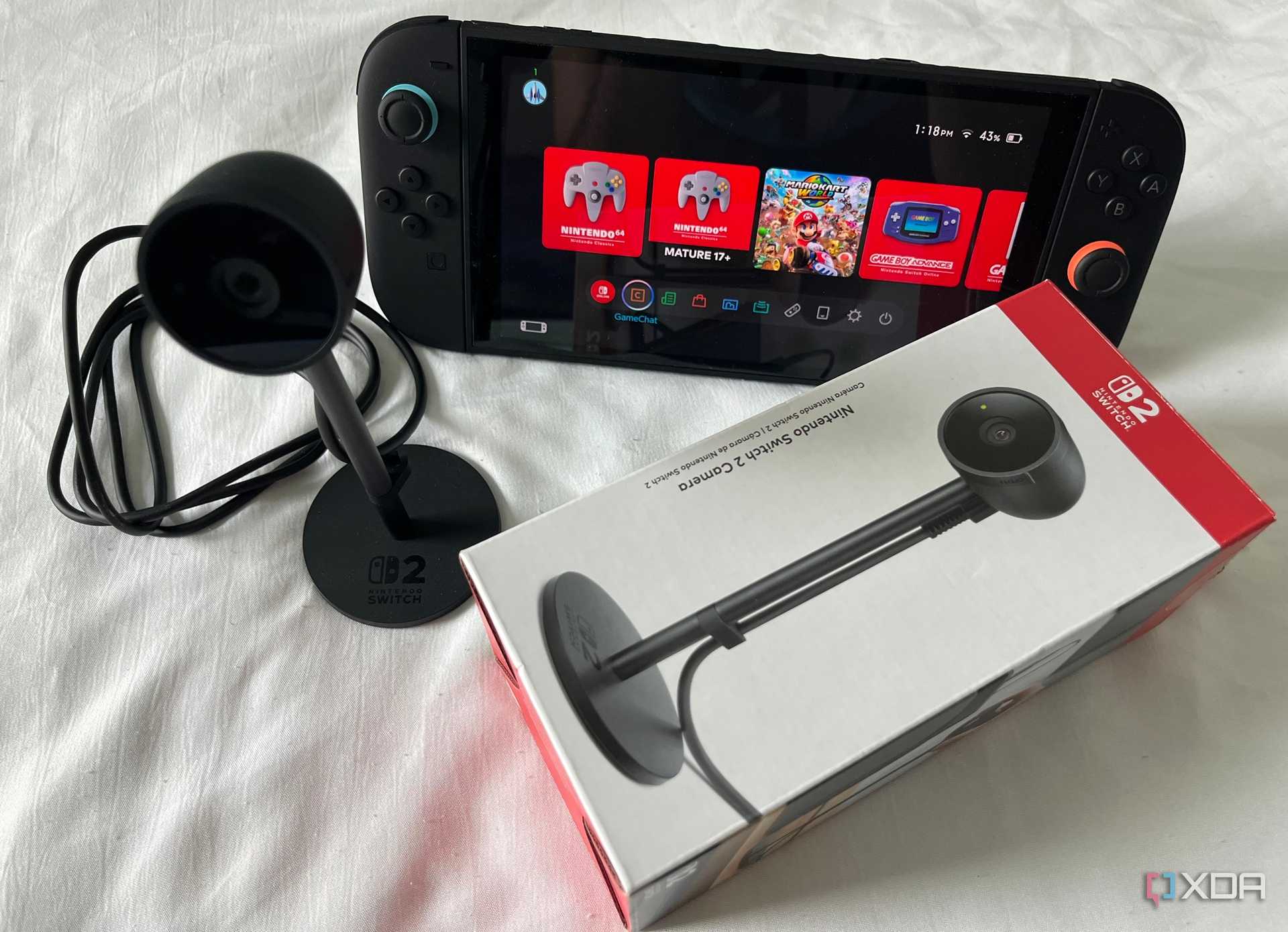 A picture of the Nintendo Switch 2 Camera