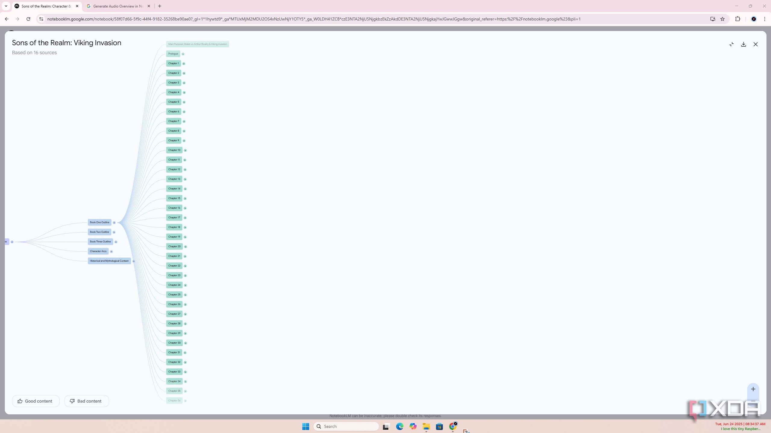 I tried NotebookLM for plotting my novel, and think it's amazing