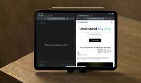 NotebookLM and Perplexity's website displayed