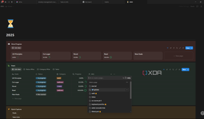 Notion add related entries to database