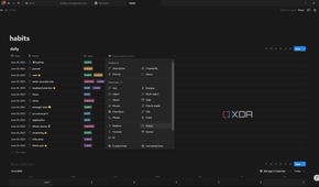 Notion add Rollup property