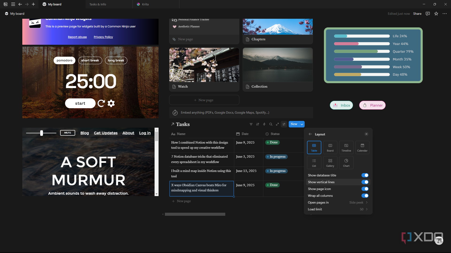 See how databases in Notion eliminated spreadsheets from my workflow