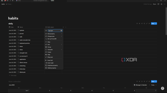 Notion name multi-select field