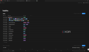 Notion searching for emojis