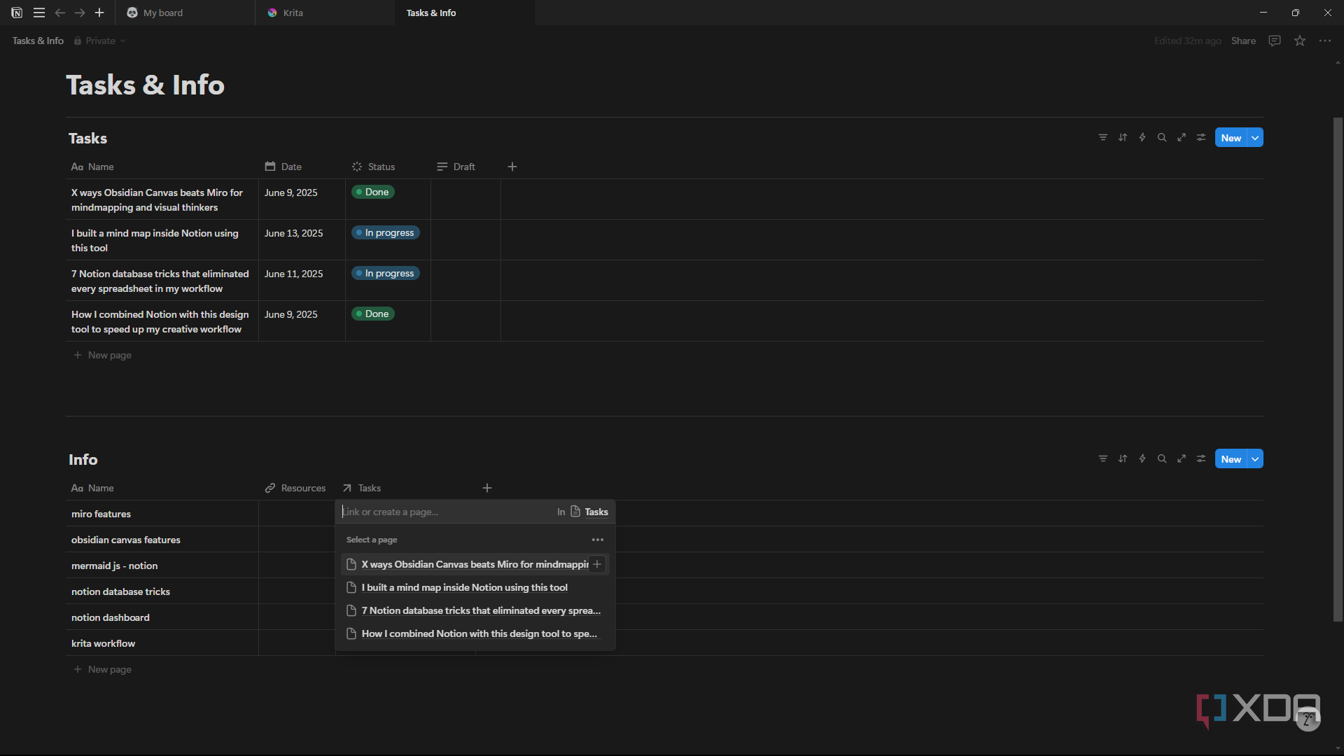 See how databases in Notion eliminated spreadsheets from my workflow