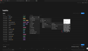 Notion selecting Rollup count