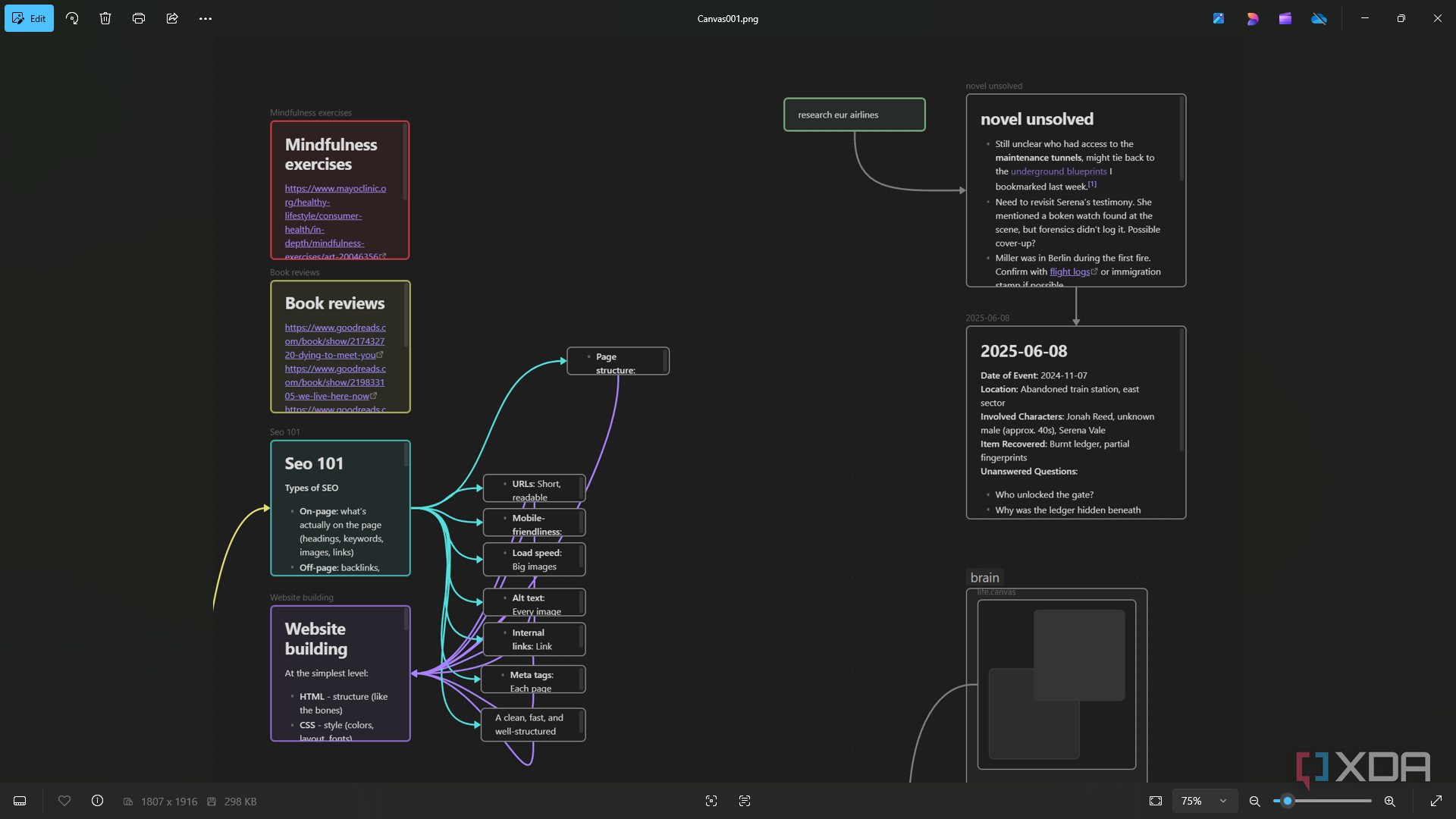 5 ways Obsidian Canvas beats Miro for mindmapping and visual thinkers