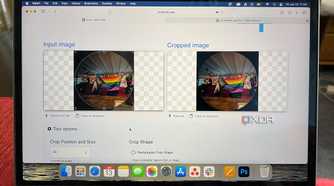 Omni Tools circular crop tool