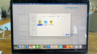 Omni Tools PDF to ePub feature file upload popup