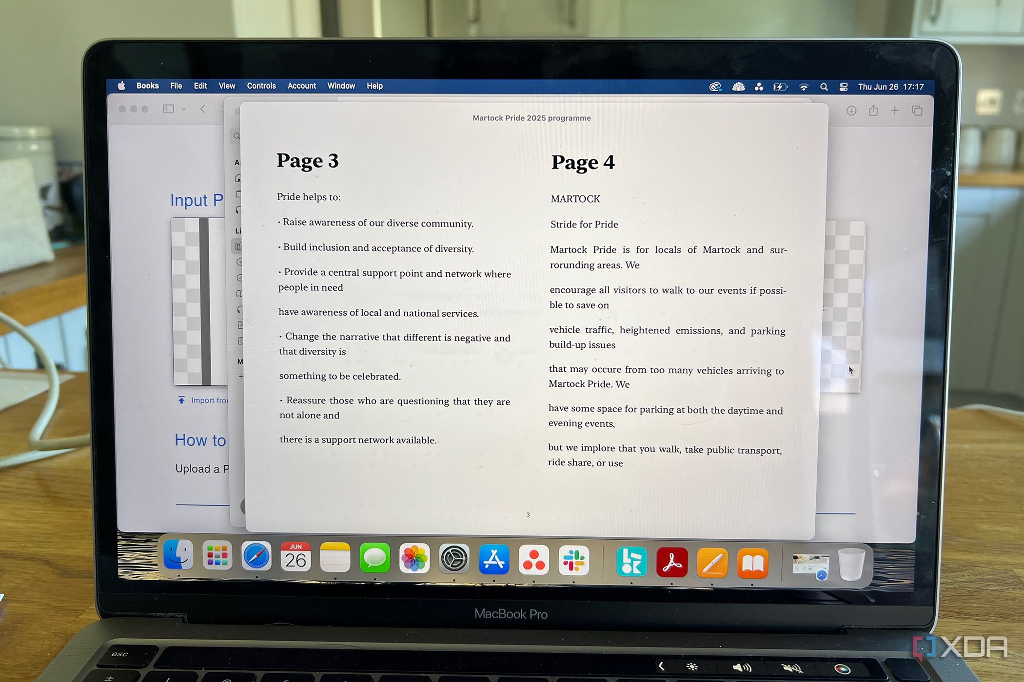 Omni Tools PDF to ePub feature with eBook pages 3 and 4 visible