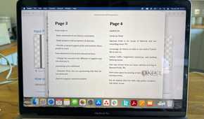 Omni Tools PDF to ePub feature with eBook pages 3 and 4 visible