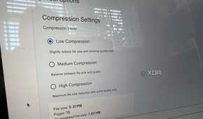 Omni Tools compress PDF feature low compression settings