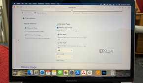 Omni Tools resize image tool settings