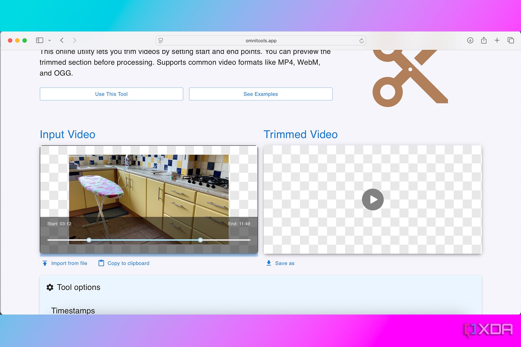 I use Omni Tools for basic video editing tasks — here’s how
