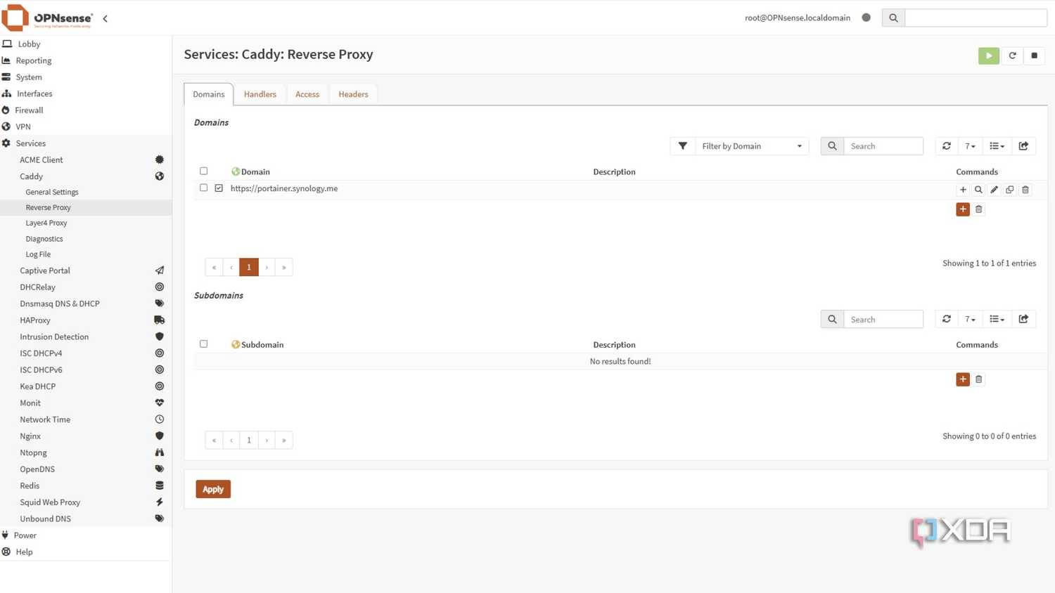 opnsense-unbound-local-domain-caddy