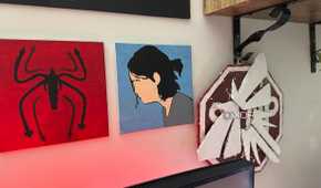 An image of artowrk from different video games.