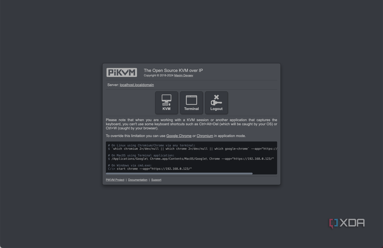 PiKVM home page