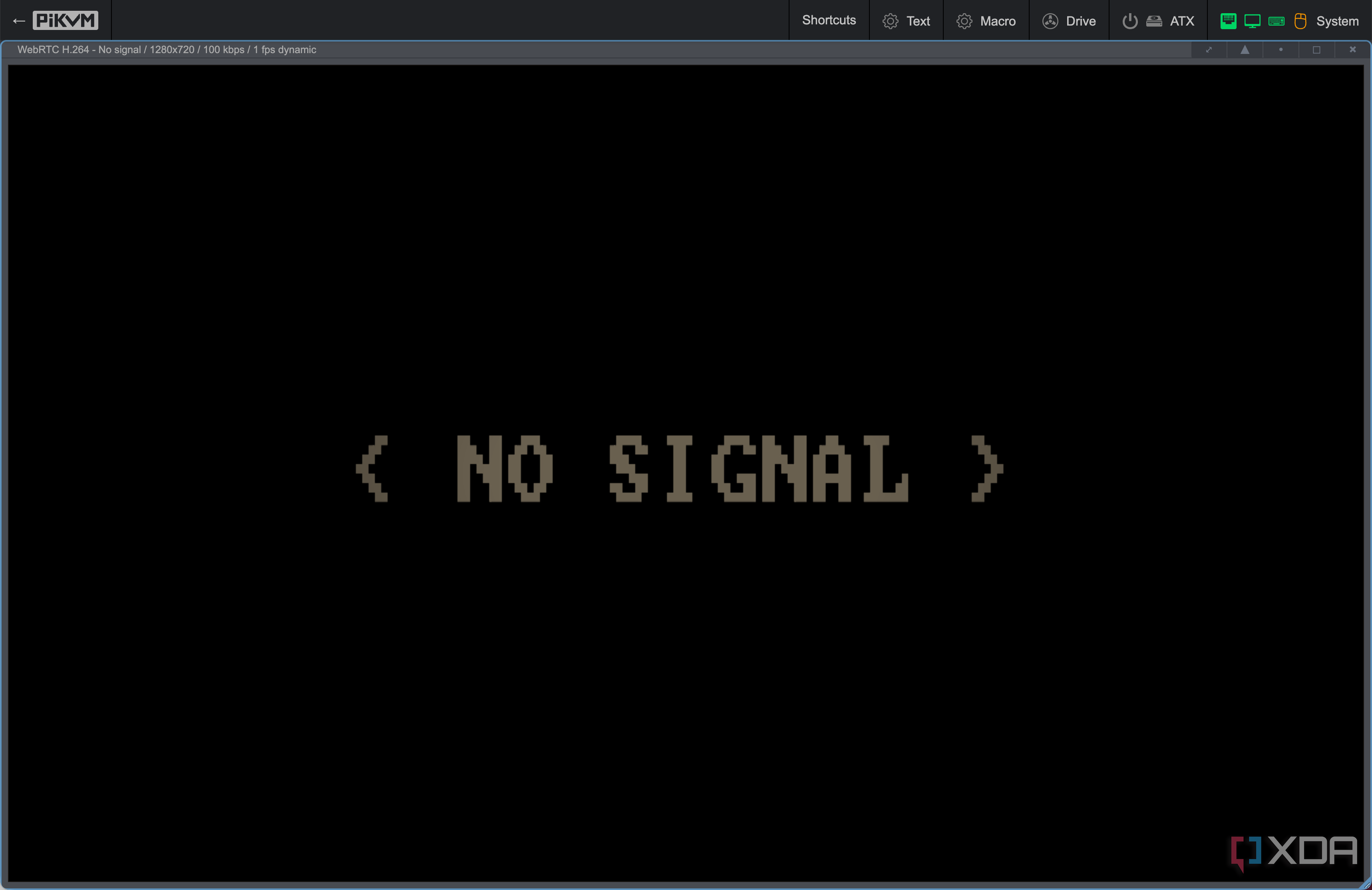 PiKVM no signal because PC rebooting