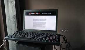 The Welcome screen when installing Proxmox