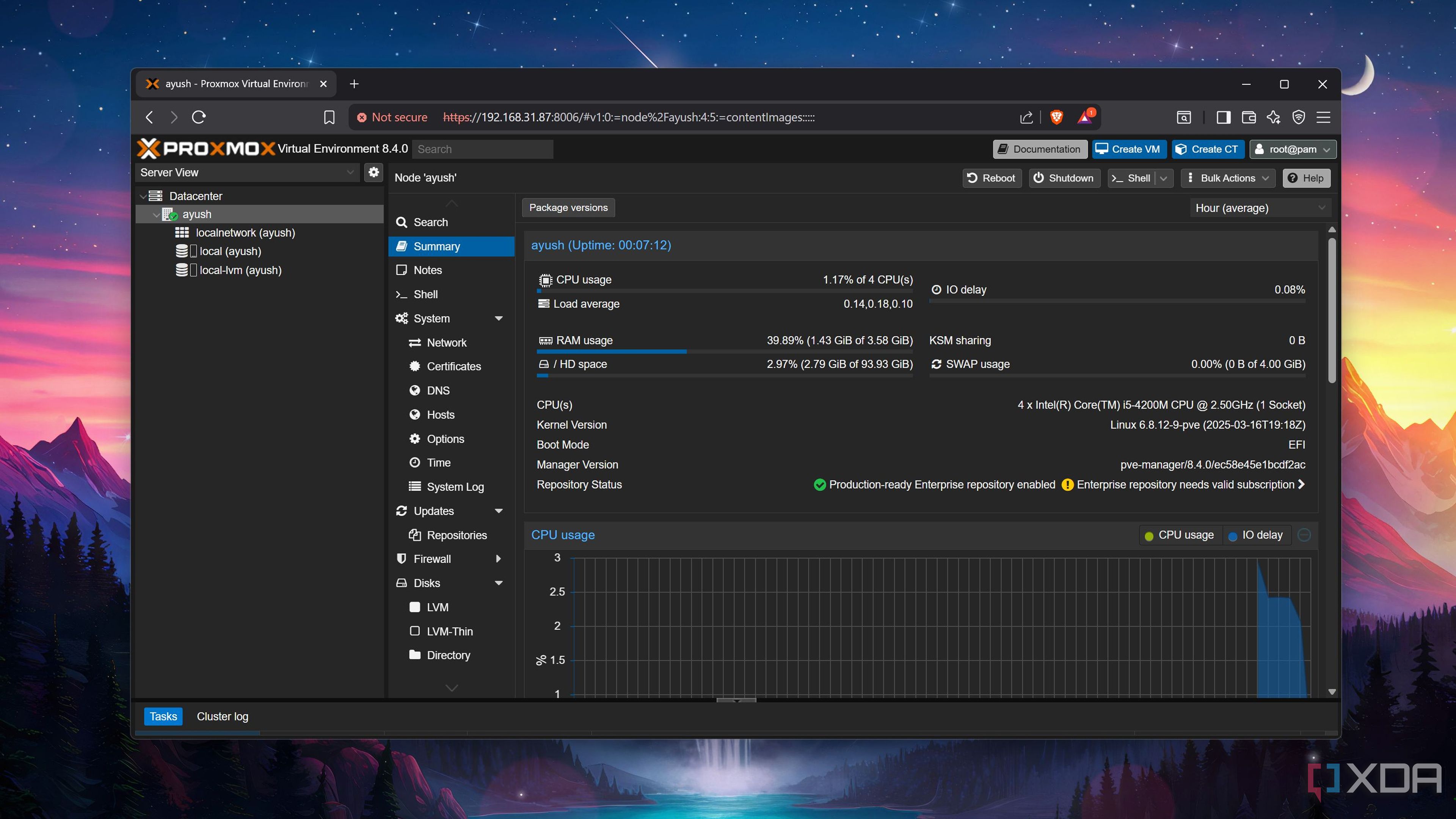 I'm addicted to installing Proxmox on old devices