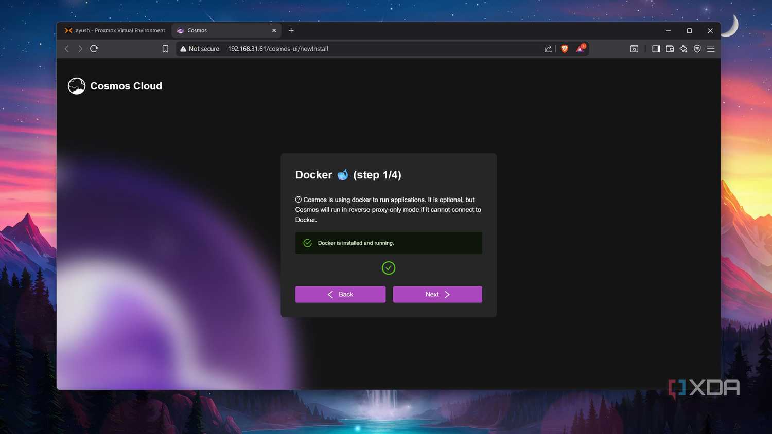 Installing Cosmos