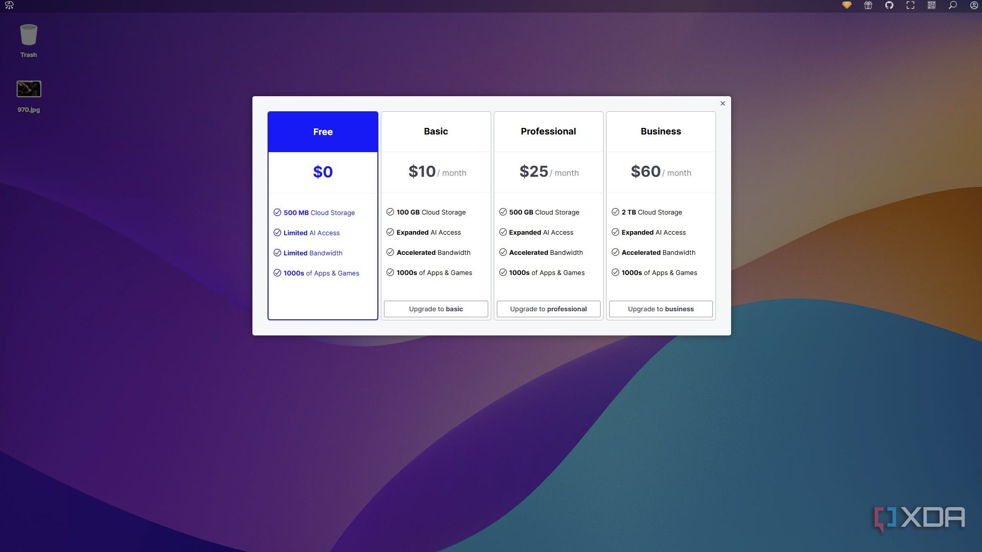 Puter is a self-hostable cloud computer that works how you want.