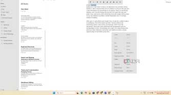 QuillSpace interface