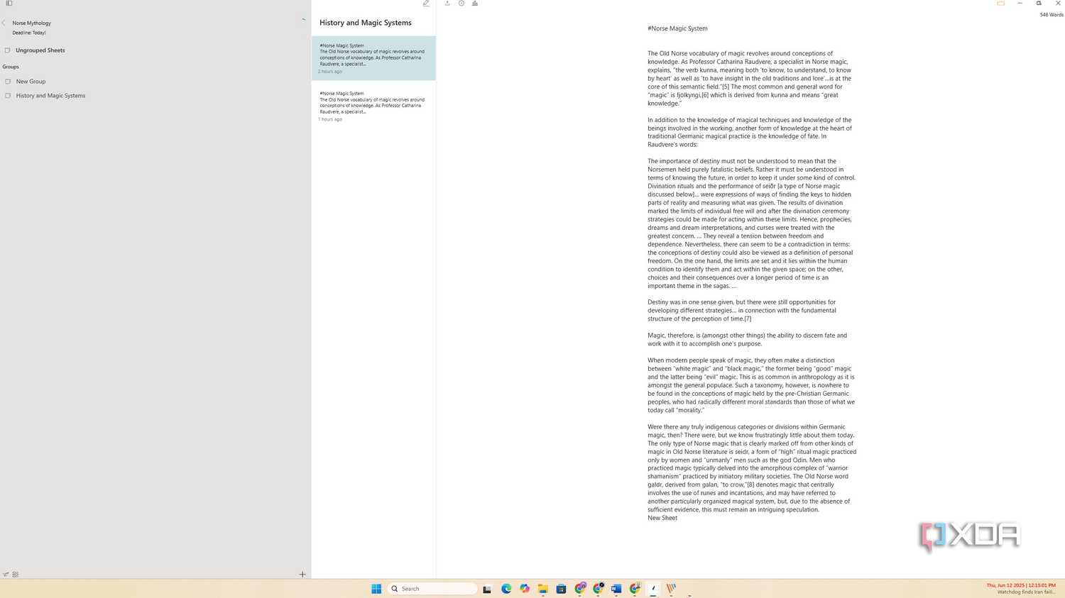 QuillSpace Organizational features