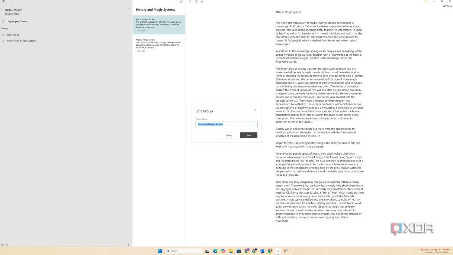 QuillSpace Organizational features
