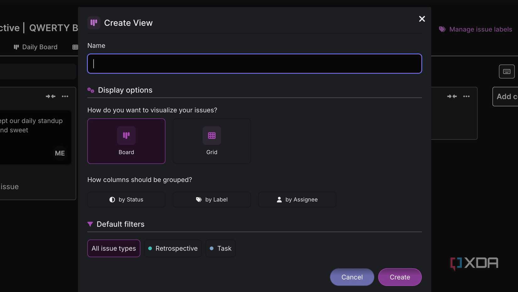 Eigenfocus views