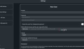 FileBrowser Quantum add new user