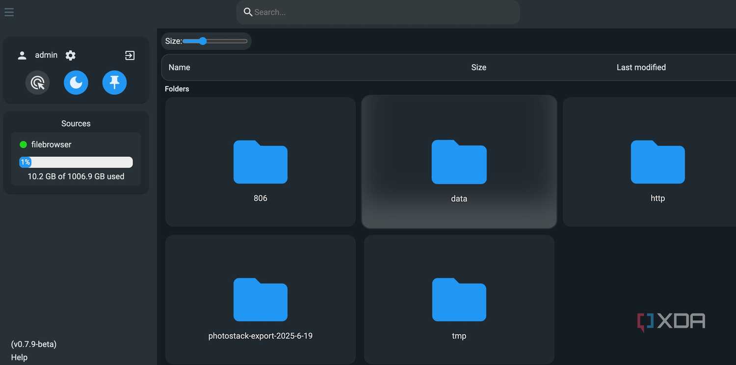 I self-hosted a free and open-source web-based file browser, and it's ...