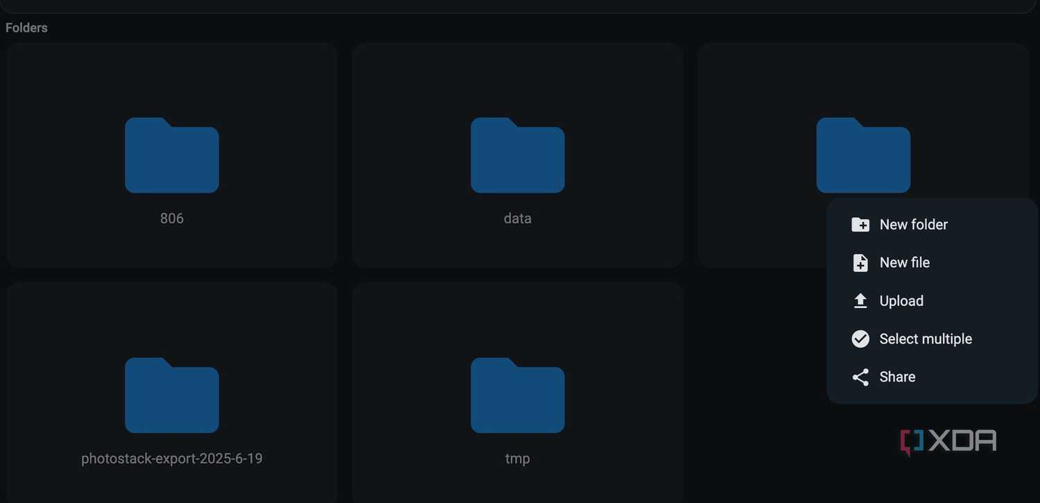 FileBrowser Quantum share files