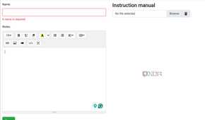 create equipment in Grocy