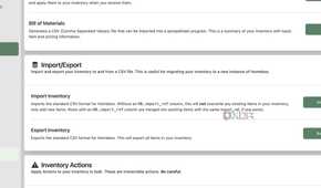 HomeBox settings