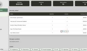 HomeBox main page