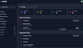 Tududi dashboard