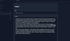 Tududi notes