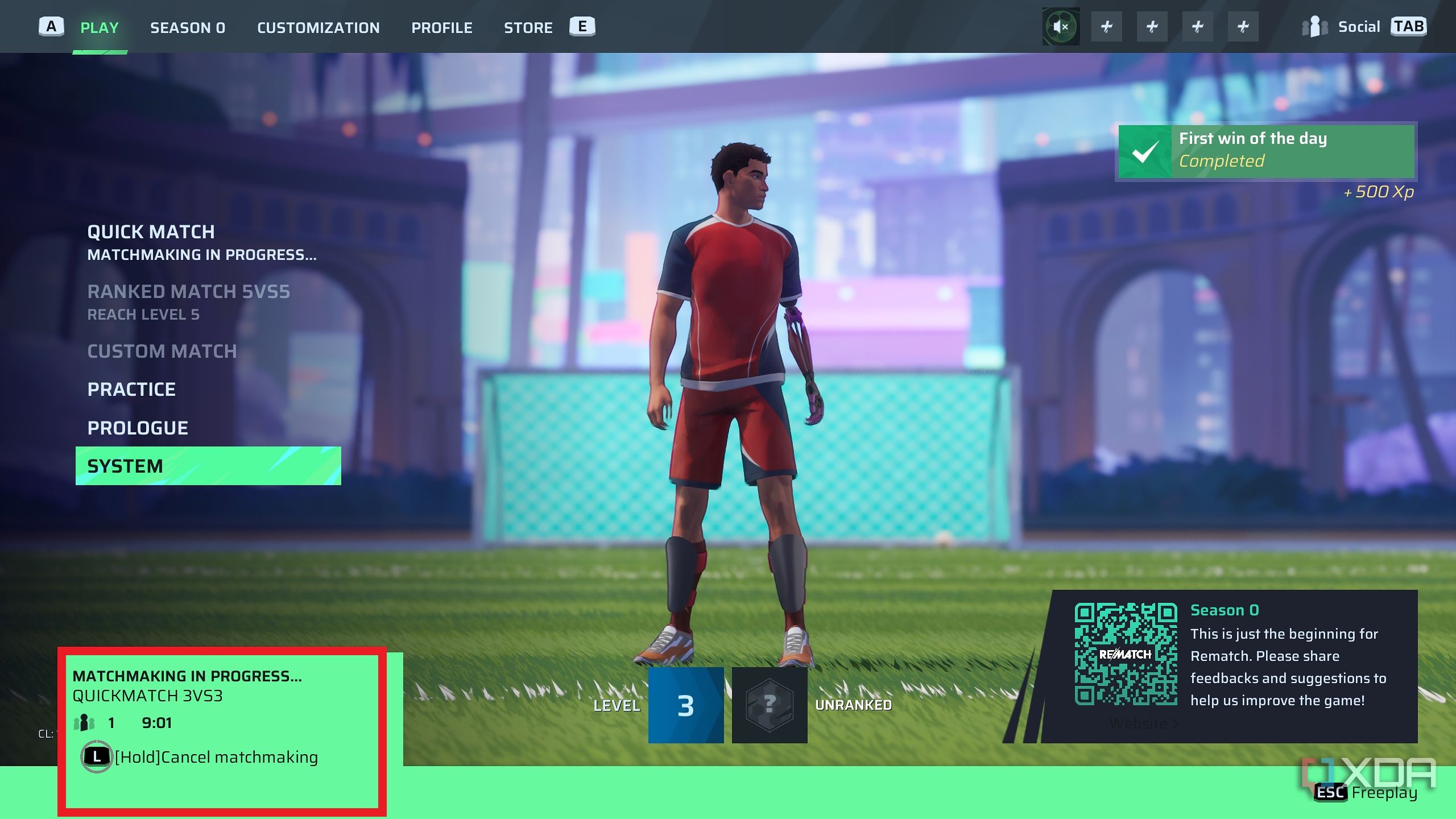I finally played Rematch, and I wouldn't recommend it to anyone