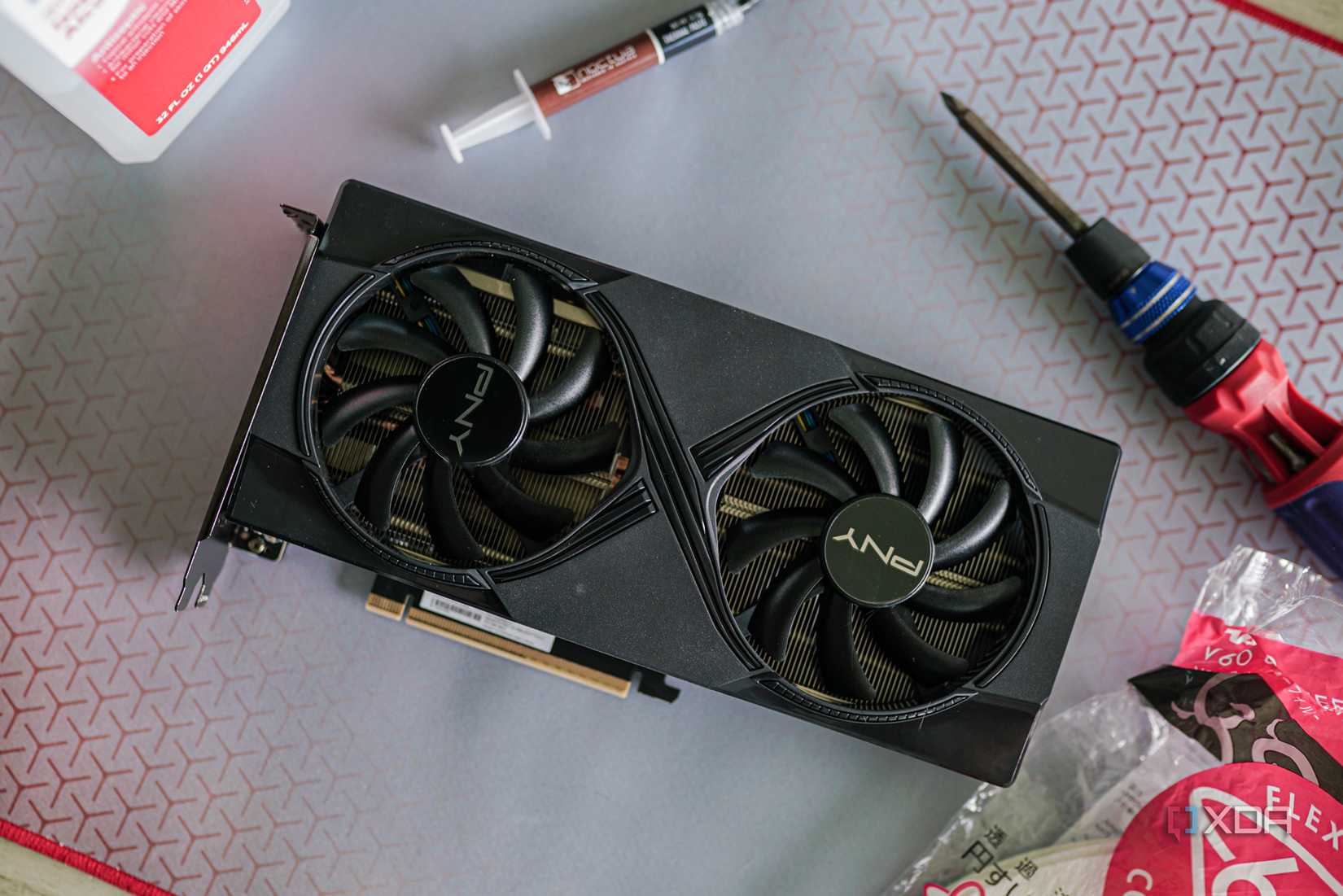 Da Paste I finally replaced the thermal paste on my graphics card, and I should ...