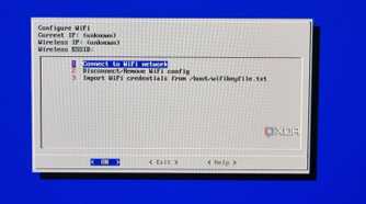 photo of a retropie adding a new wi-fi network