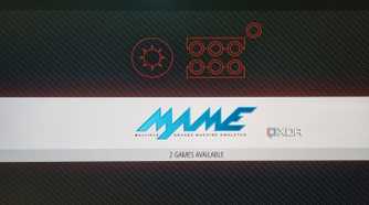 photo of retropie emulator selector page