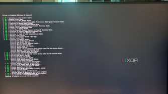 photo of retropie firstboot