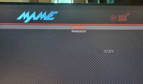 photo of retropi mame emulator game selection page