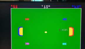 photo of retropie running looping game
