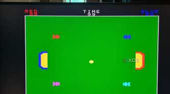 photo of retropie running looping game