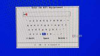 photo of a retropie signin to home wi-fi network